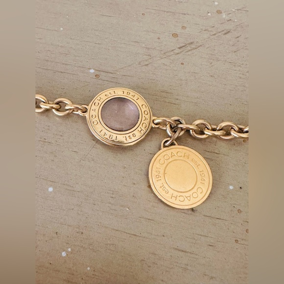 Authentic Coach Vintage RARE 1941 Pendant Necklace! NWOT - Picture 3 of 5